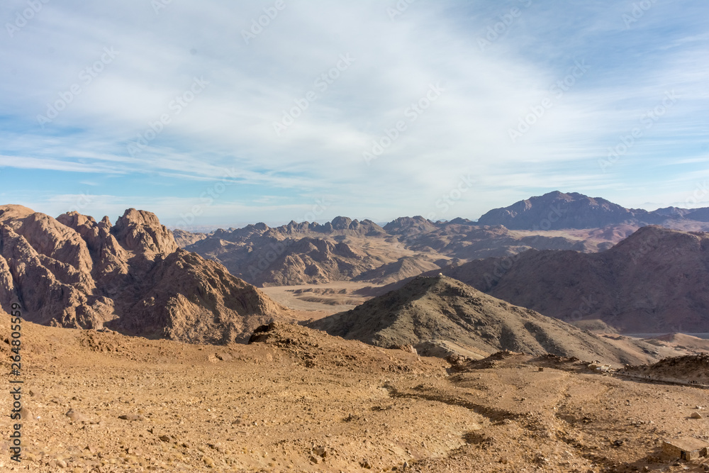 Sinai  desert and mountains 