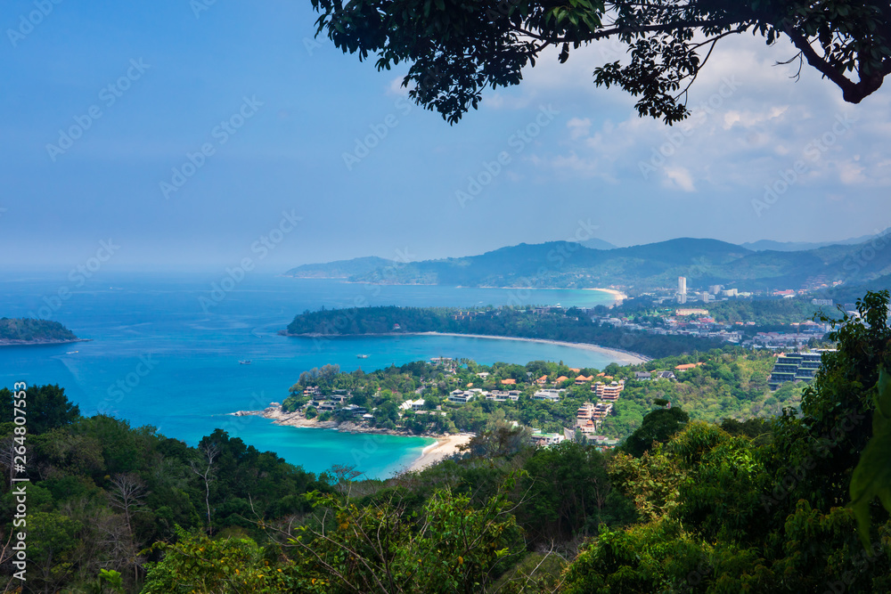 Karon View Point on Karon village, Kata and Karon beaches