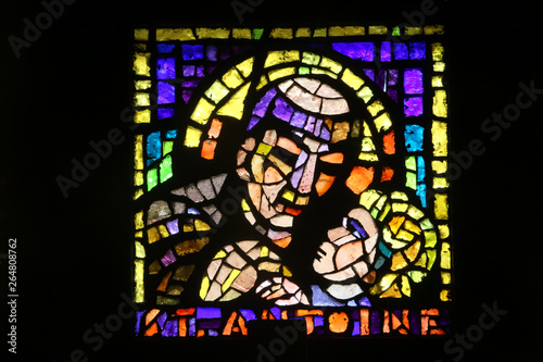 Saint-Antoine de padoue et l'Enfant Jésus Fototapet