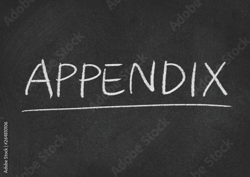 appendix photo
