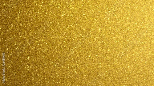 Golden glimmered seamless loop abstract motion background. Looped 4K motion graphic.