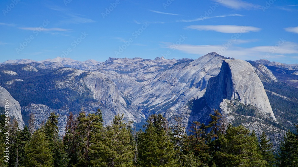 Half Dome in Yosemite National Park Half Dome in Yosemite National Park