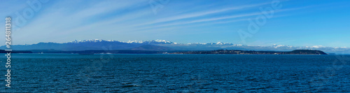 Port Townsend and the Olympic Mountain Range
