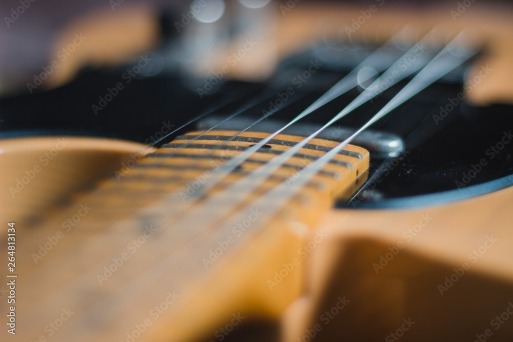 Fototapeta premium Electric guitar, close up