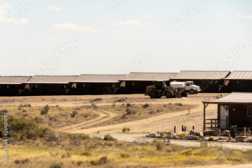 Photography truck on old runway