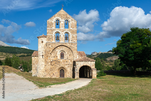 Romanesque church of San Salvador de Cantamuda  Palencia province  Spain