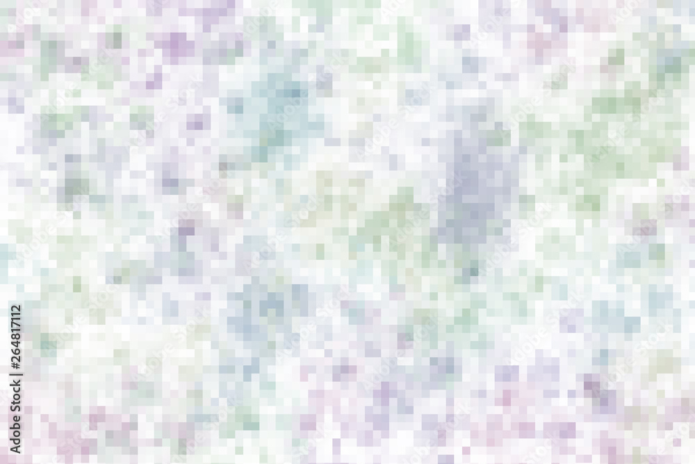 Digitally generated motley multiciloured abctract pastel background of green, blue and lilac colors