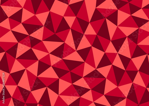 geometry red pink colors polygons abstract background