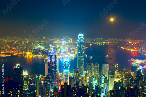 Canvas Print hongkong