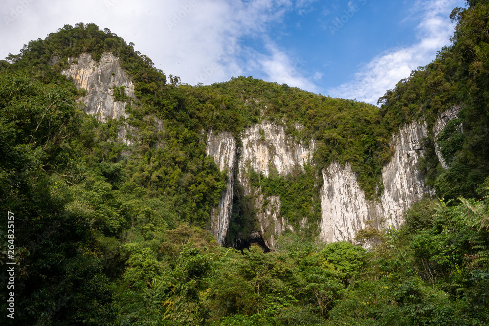 Giant caves in Gunung Mulu National Park, Borneo, Malaysia