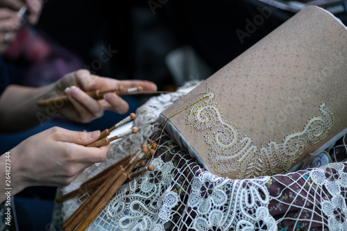 Foto Bobbin lace