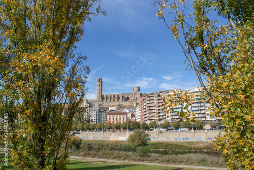 Lleida - ancient city in Catalonia, Spain