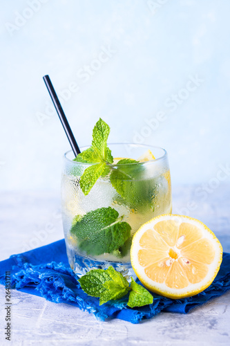 Lemonade summer cold drink.