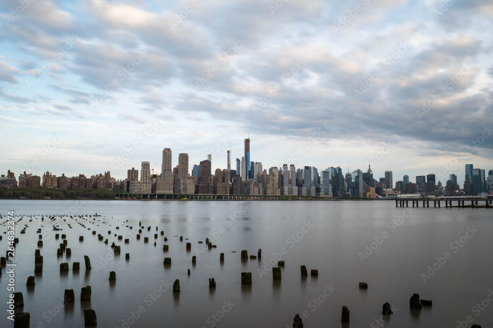 Obraz premium New York City from Weehawken, NJ
