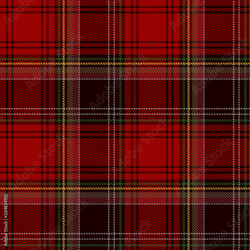 Tartan Plaid  Seamless Pattern Background