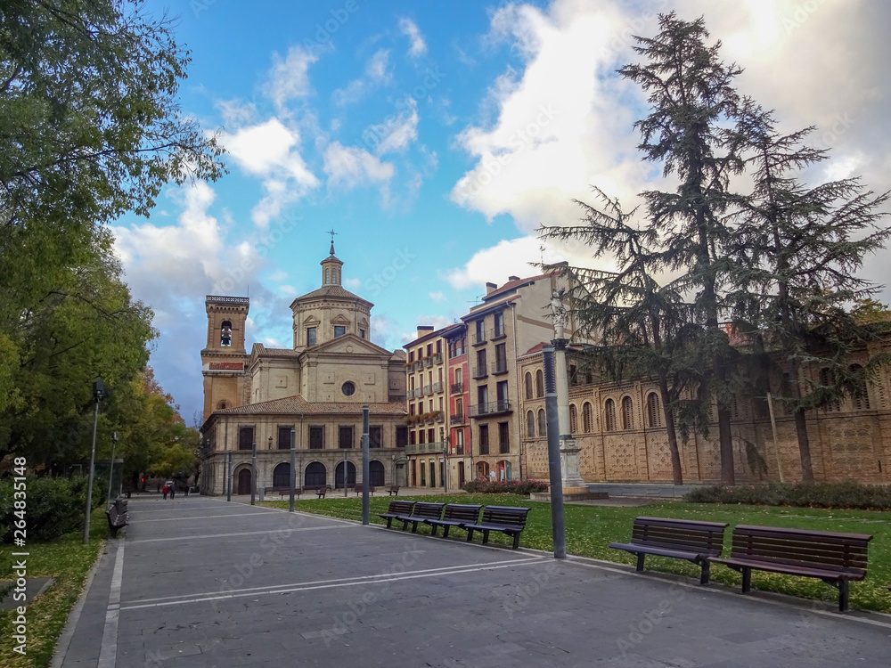 Pamplona - ancient city in Navarra, Spain