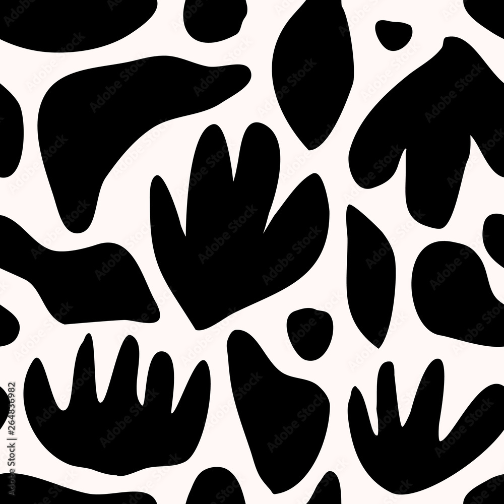 Abstract Floral Seamless Pattern Abstract Floral Seamless Pattern