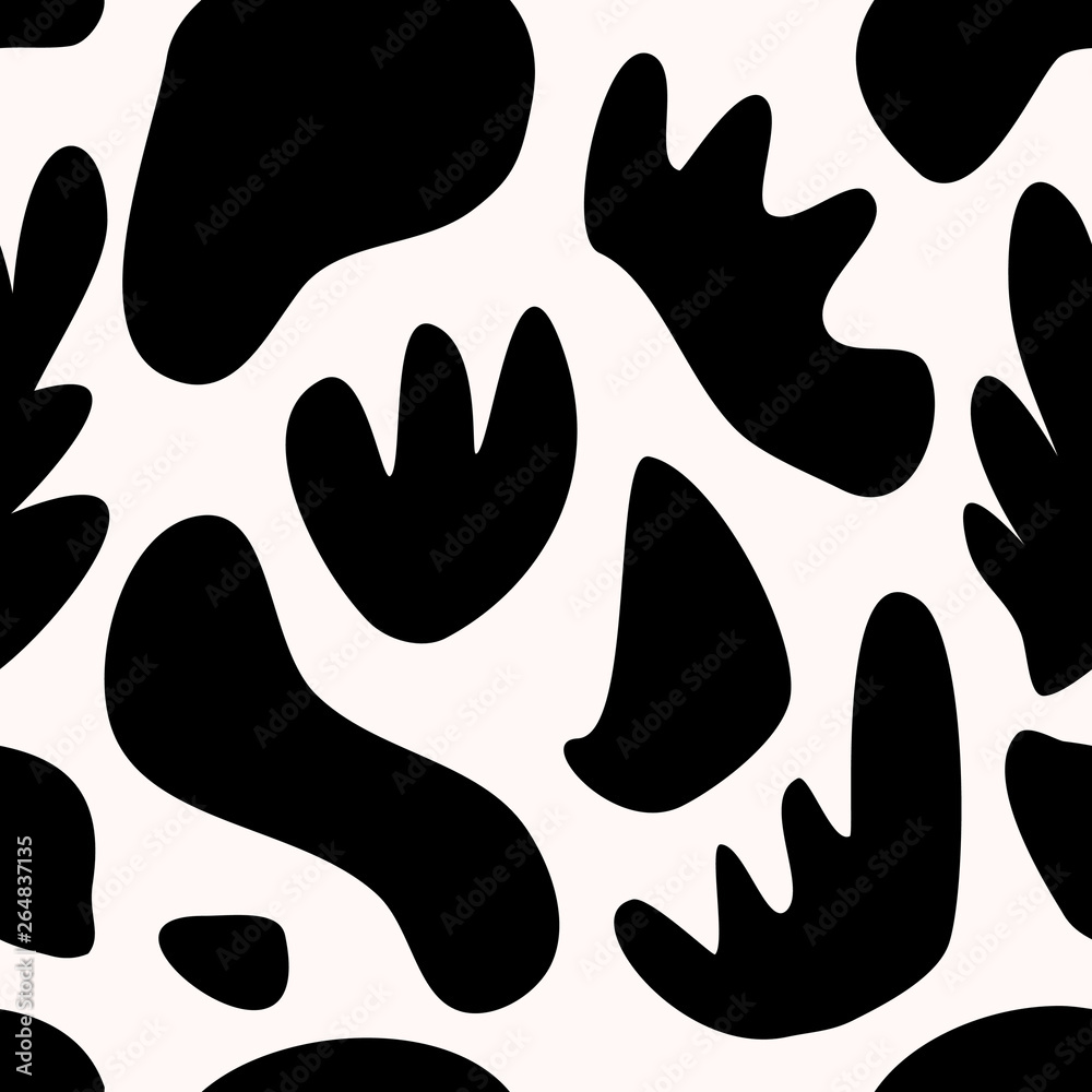 Abstract Floral Seamless Pattern Abstract Floral Seamless Pattern
