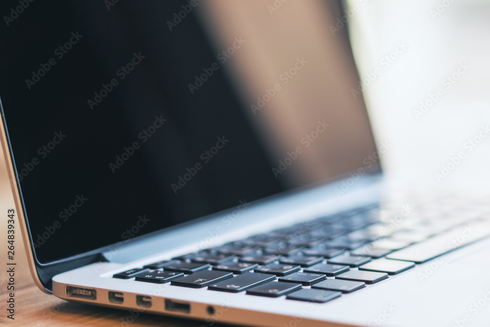 Creative empty laptop monitor Creative empty laptop monitor