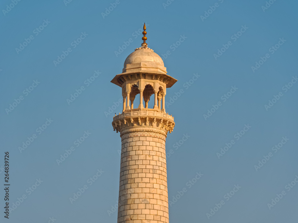 The Taj Mahal minaret, India