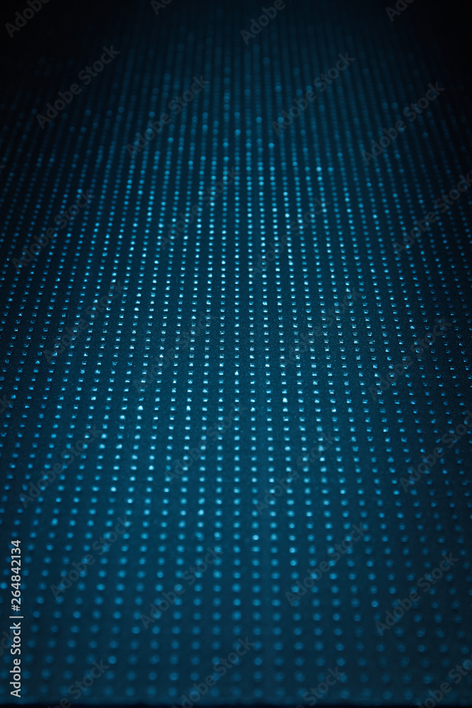 Dark blue background in a white point with the transition from partial blur to full Dark blue background in a white point with the transition from partial blur to full