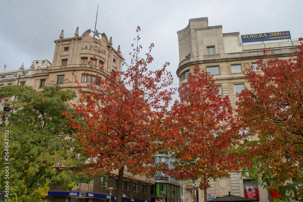 Obraz premium Santander beautiful city in Cantabria, Spain