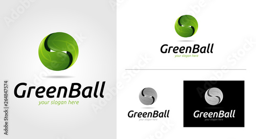 Green Logo Template Set