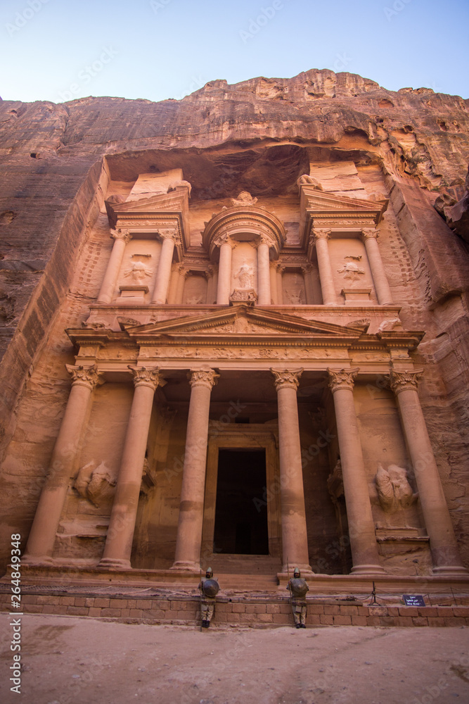 The iconic Treasury in Petra will keep you breathtaking ! its unbelievable how those amazing people carved it into the mountain rock more than 2000 years ago !  