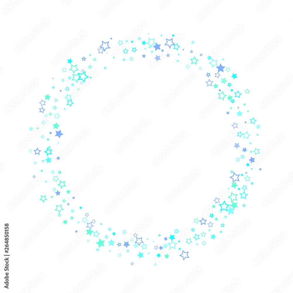 Blue, cyan, turquoise glitter stars confetti Blue, cyan, turquoise glitter stars confetti