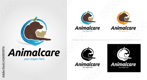 Animal Care Logo Template Set