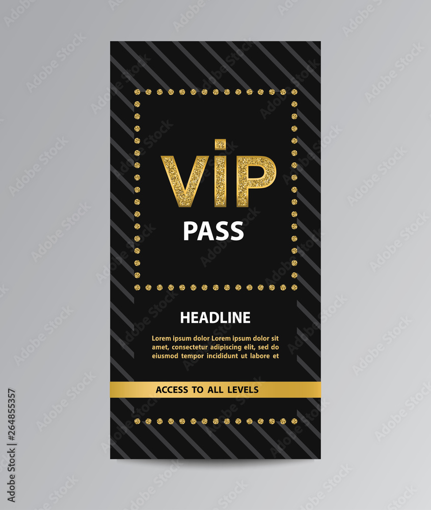 VIP pass admission VIP pass admission