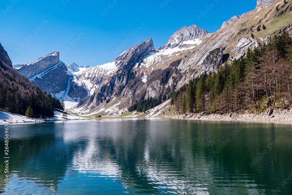 Seealpsee, Appenzell, Schweiz