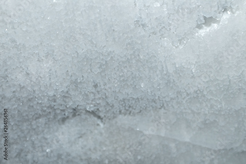 Ice in the freezer