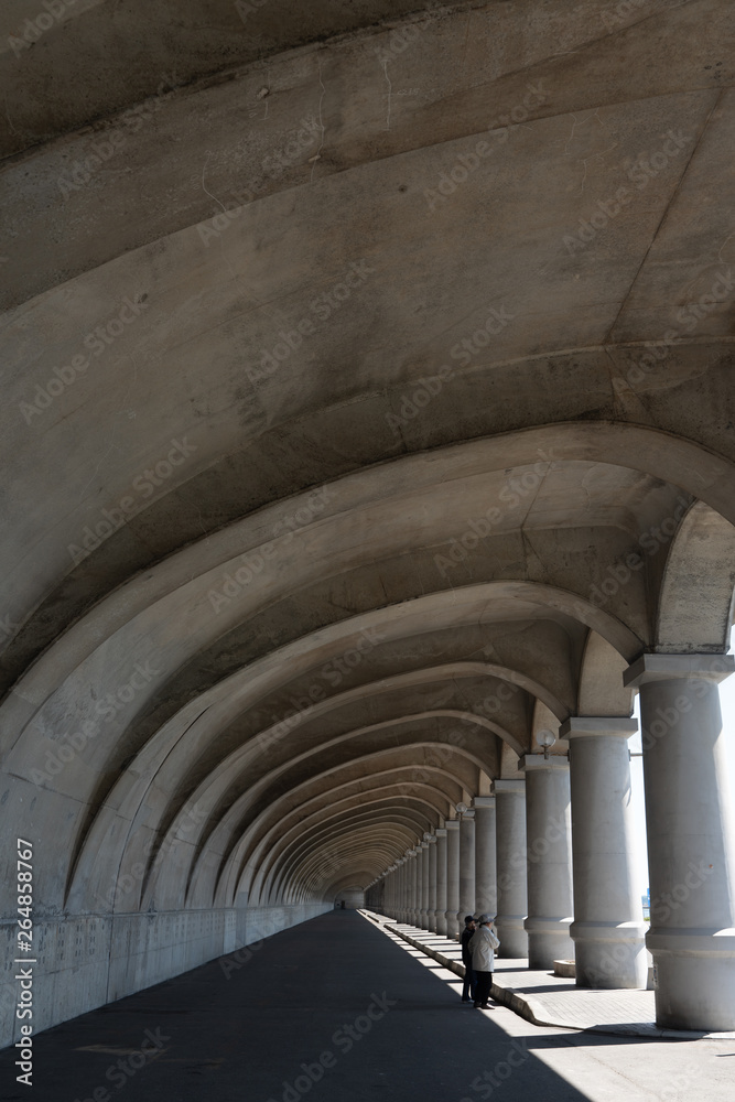 Fototapeta premium 稚内の防潮堤