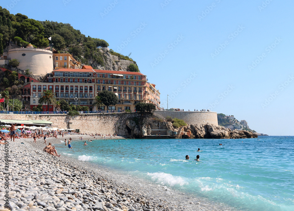 Beach - old town Nice - French Riviera