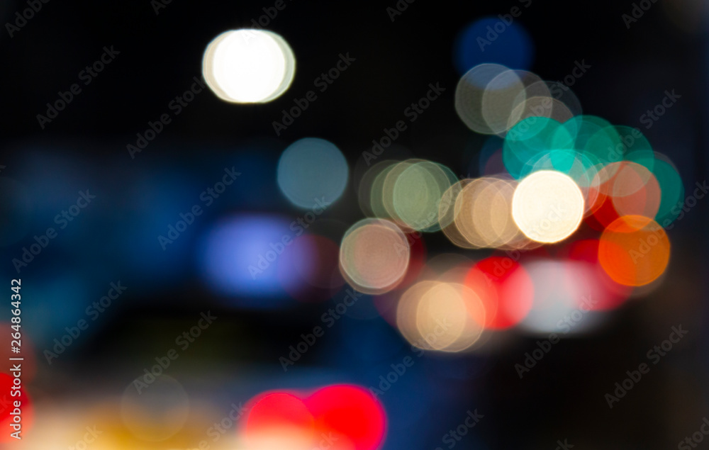 City night view background Bokeh car light City night view background Bokeh car light