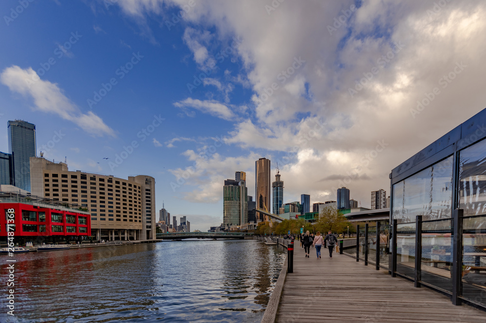 Up Yarra to Clarendon st