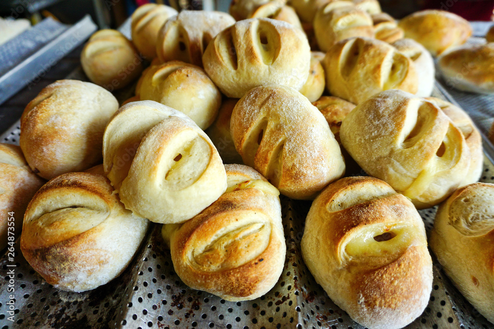 Homemade Cheese Bread for sale in Santander, Colombia.