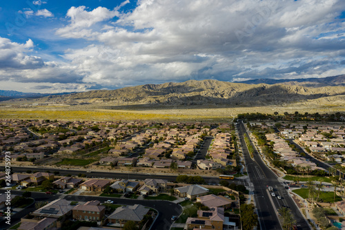 Aerial Arizona nature landscape
