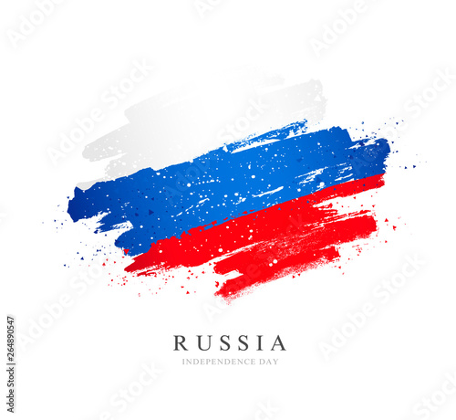 Russian flag. Independence Day of Russia.