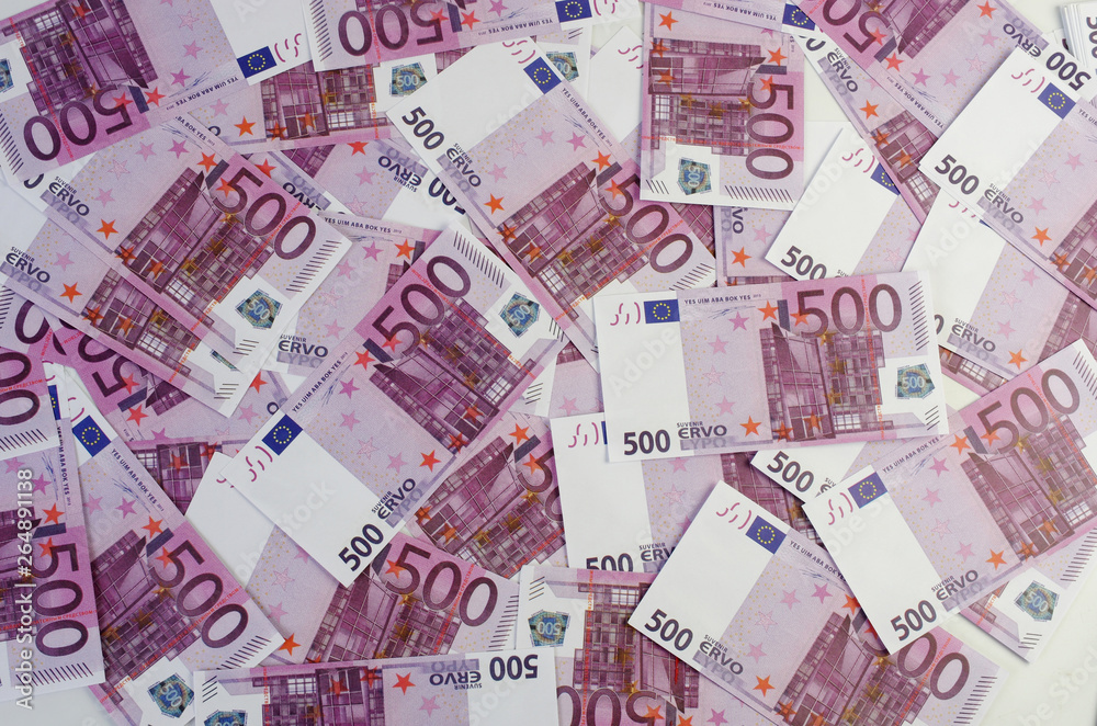 500 euro banknotes
