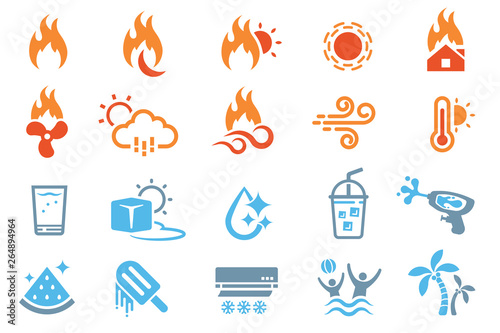 Strategies for coping with extremely hot weather.