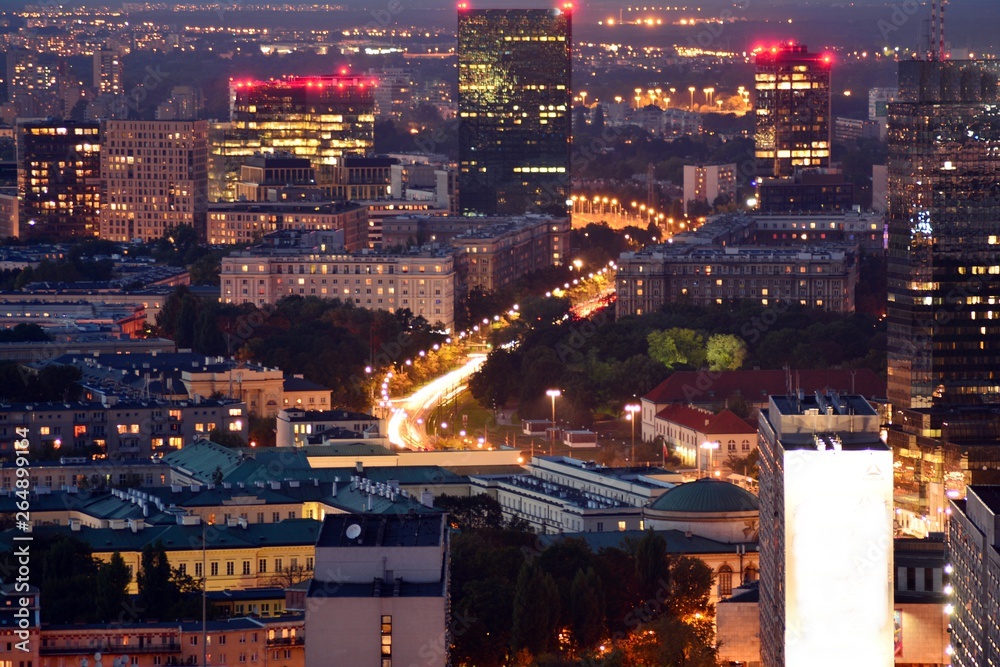 Obraz premium City at night