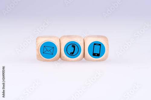 Symbol Email Telefon Smartphone