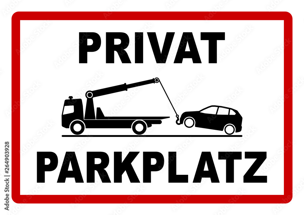 ks452 Kombi-Schild - spr98 SignParkRaum - Privatparkplatz: Parken verboten / Abschleppen / isoliert. A2 A3 A4 Poster - xxl black red edition g7598 ks452 Kombi-Schild - spr98 SignParkRaum - Privatparkplatz: Parken verboten / Abschleppen / isoliert. A2 A3 A4 Poster - xxl black red edition g7598