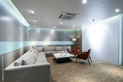 Luxurious reception room