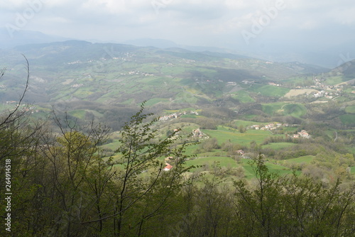 Outdoor and trekking in nature, italian hills 