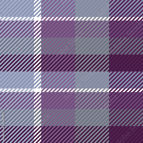 Plaid or tartan vector is background or texture in many color