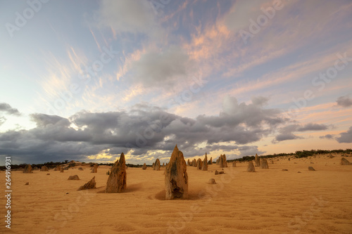 Pinnacles Desert at Nambung National Park in Western Australia