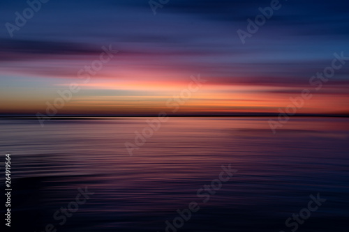 Fototapeta Naklejka Na Ścianę i Meble -  Salento - Porto Cesareo - I colori di un tramonto surreale